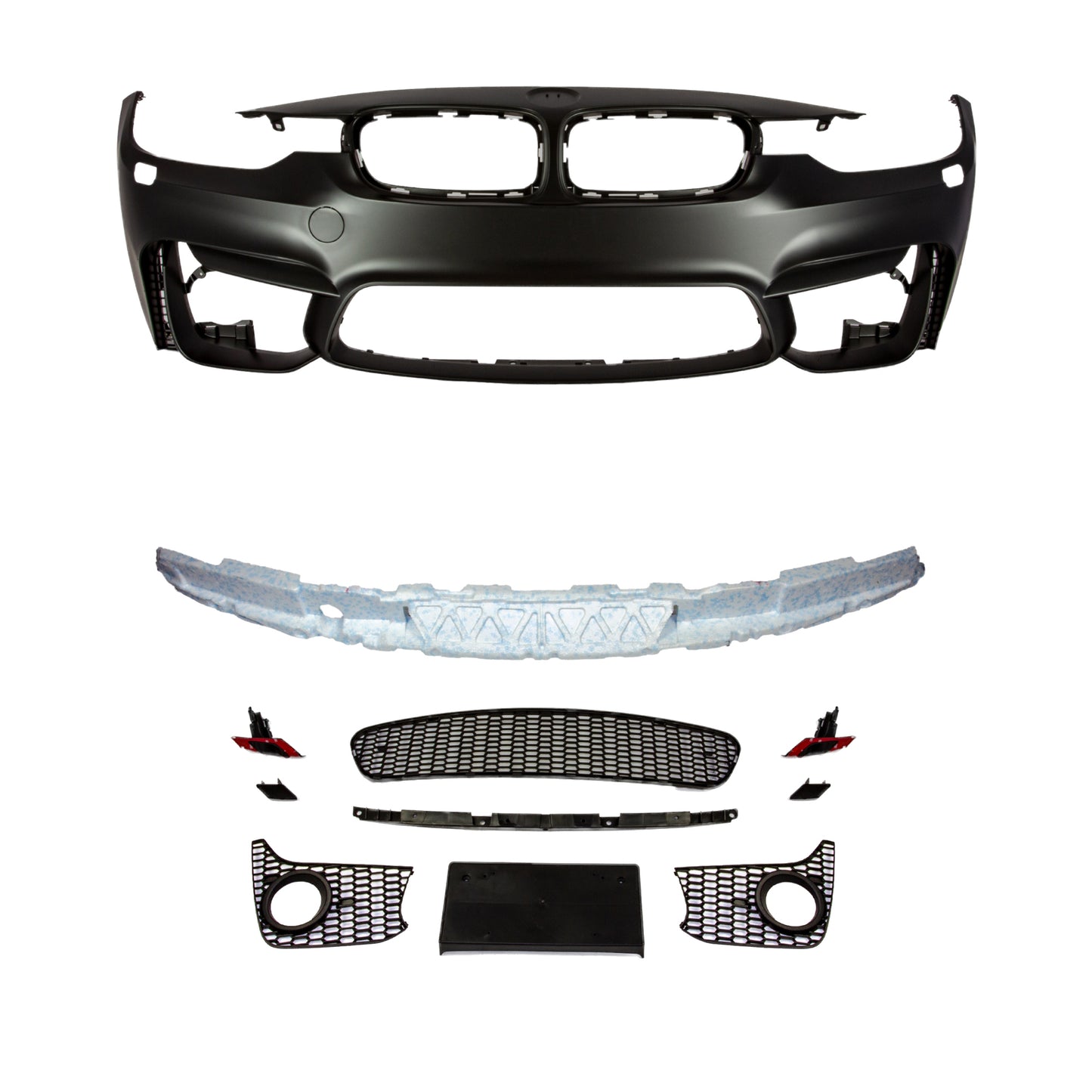 2012-2019 F30 3 SERIES M3 FRONT BUMPER FOG STYLE