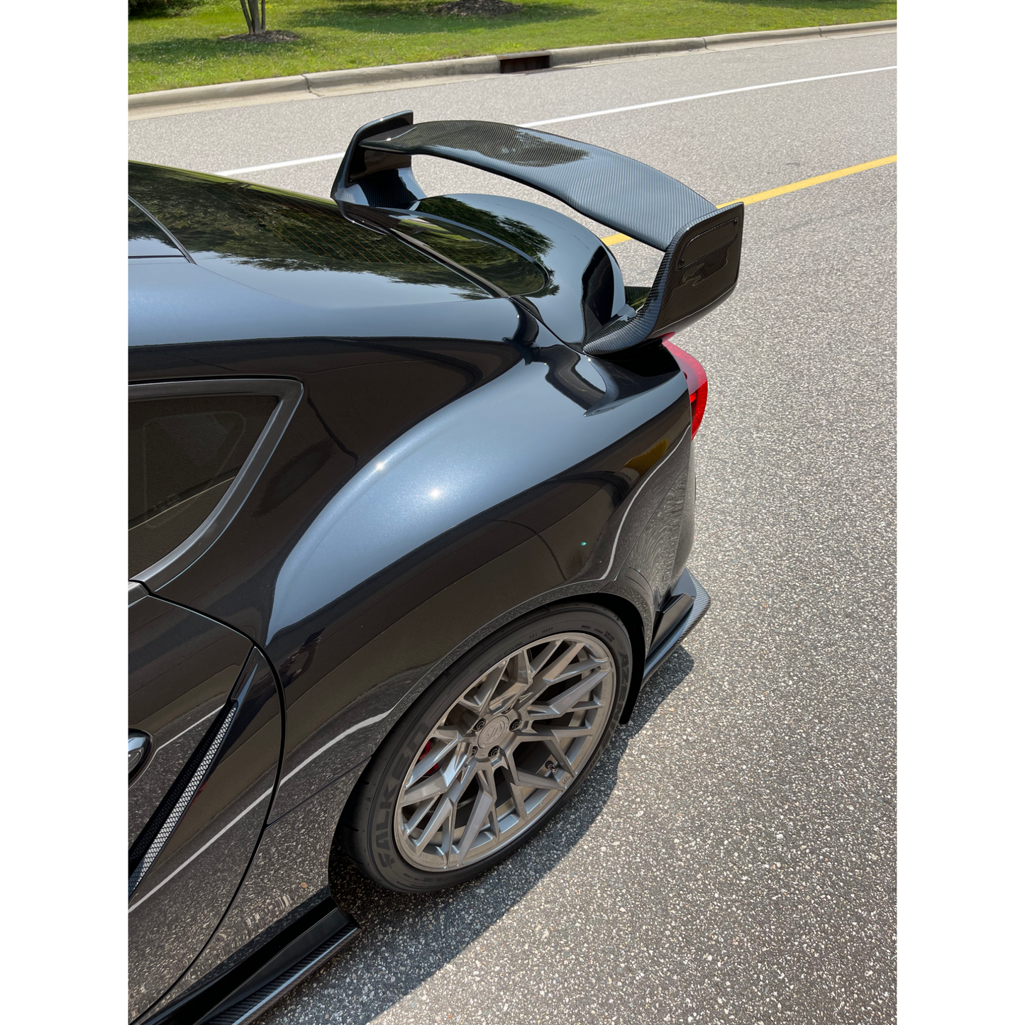 A90 TOYOTA  SUPRA TRUNK S HUNTER CARBON FIBER WING