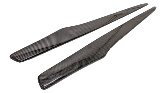 G20 V STYLE SIDESKIRT CARBON FIBER EXTENSIONS