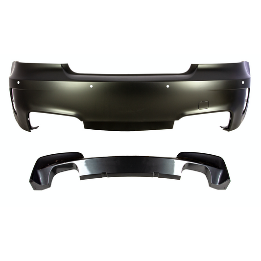 2008-2012 E82 1M REAR BUMPER WITH DIFFUSER 1 SERIES ONLY