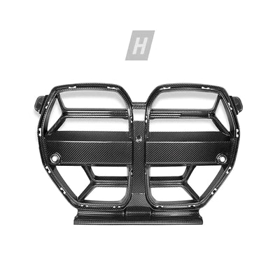 CSL Style Dry Carbon Fiber Front Grill - G80 M3 | G82 / G83 M4