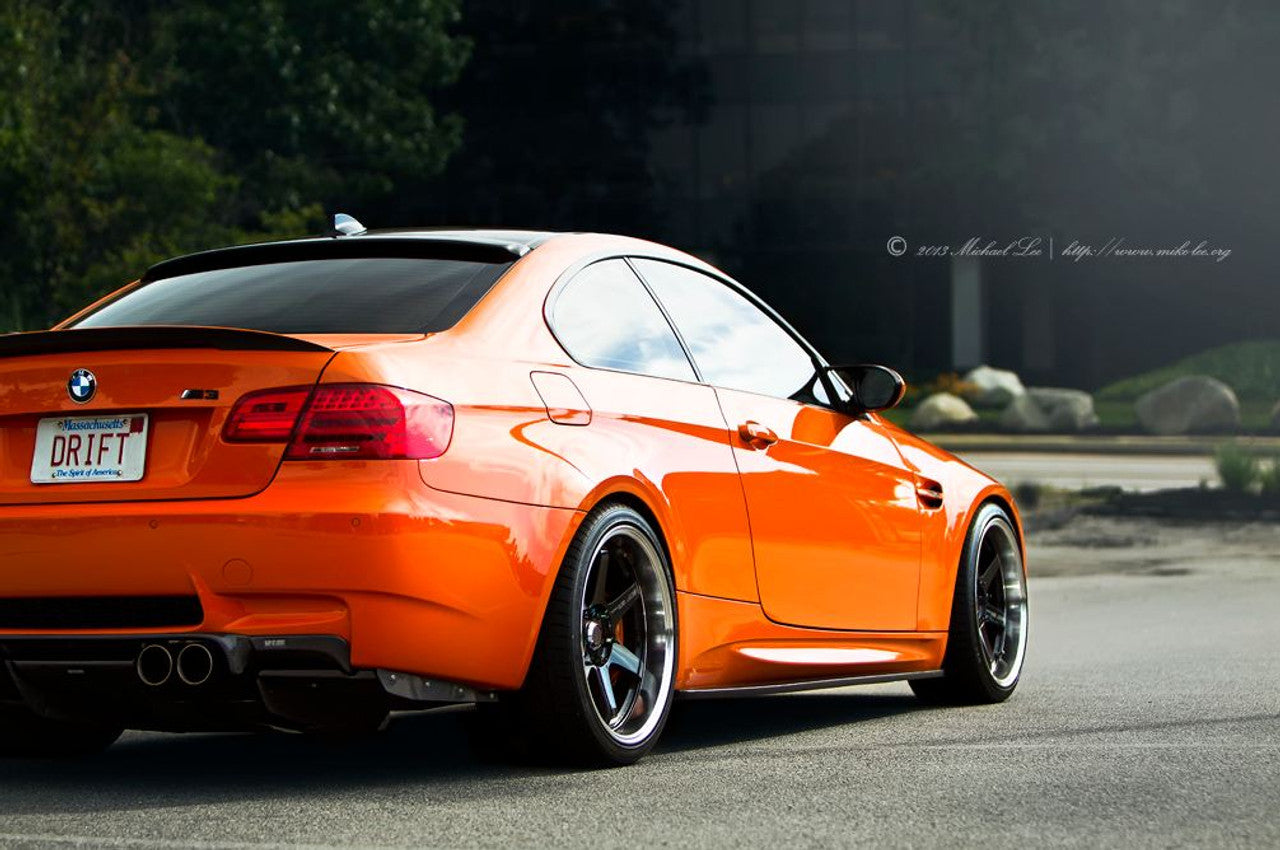 E92 M3 FORCEWERKS CARBON FIBER EXTENSIONS