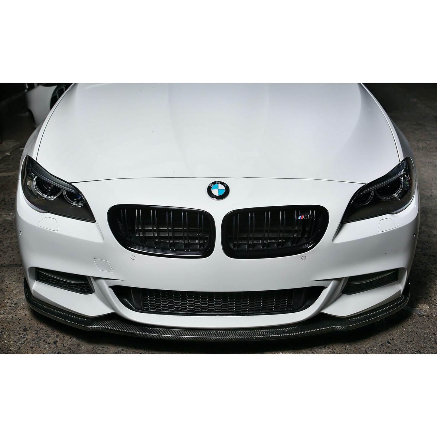 F10 HAMANN CARBON FIBER FRONT LIP