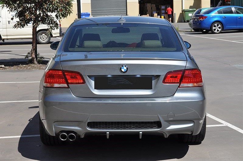 2007-2012 E92 M3 REAR BUMPER DUAL OR SINGLE DUAL