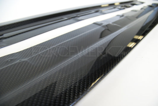 E92 M3 FORCEWERKS CARBON FIBER EXTENSIONS