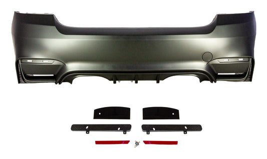 2014-2020 F32 4 SERIES M4 REAR BUMPER QUAD OUTLET ONLY