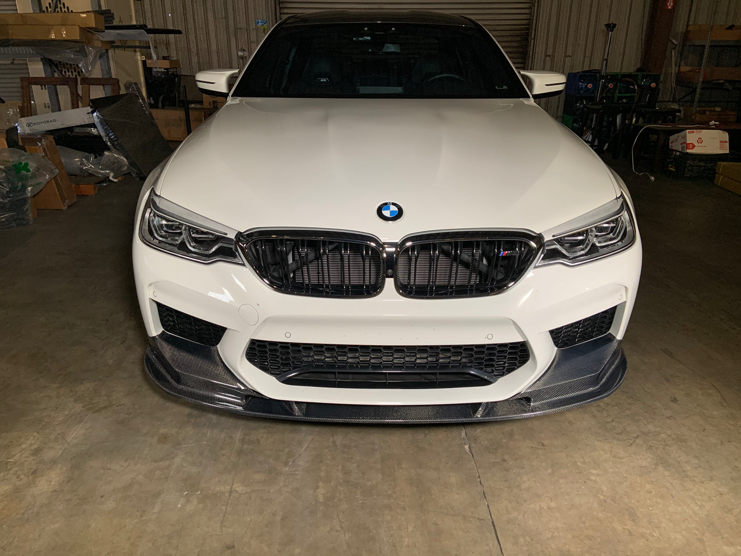 F90 3D CARBON FIBER LIP 2018+ NON COMP ONLY