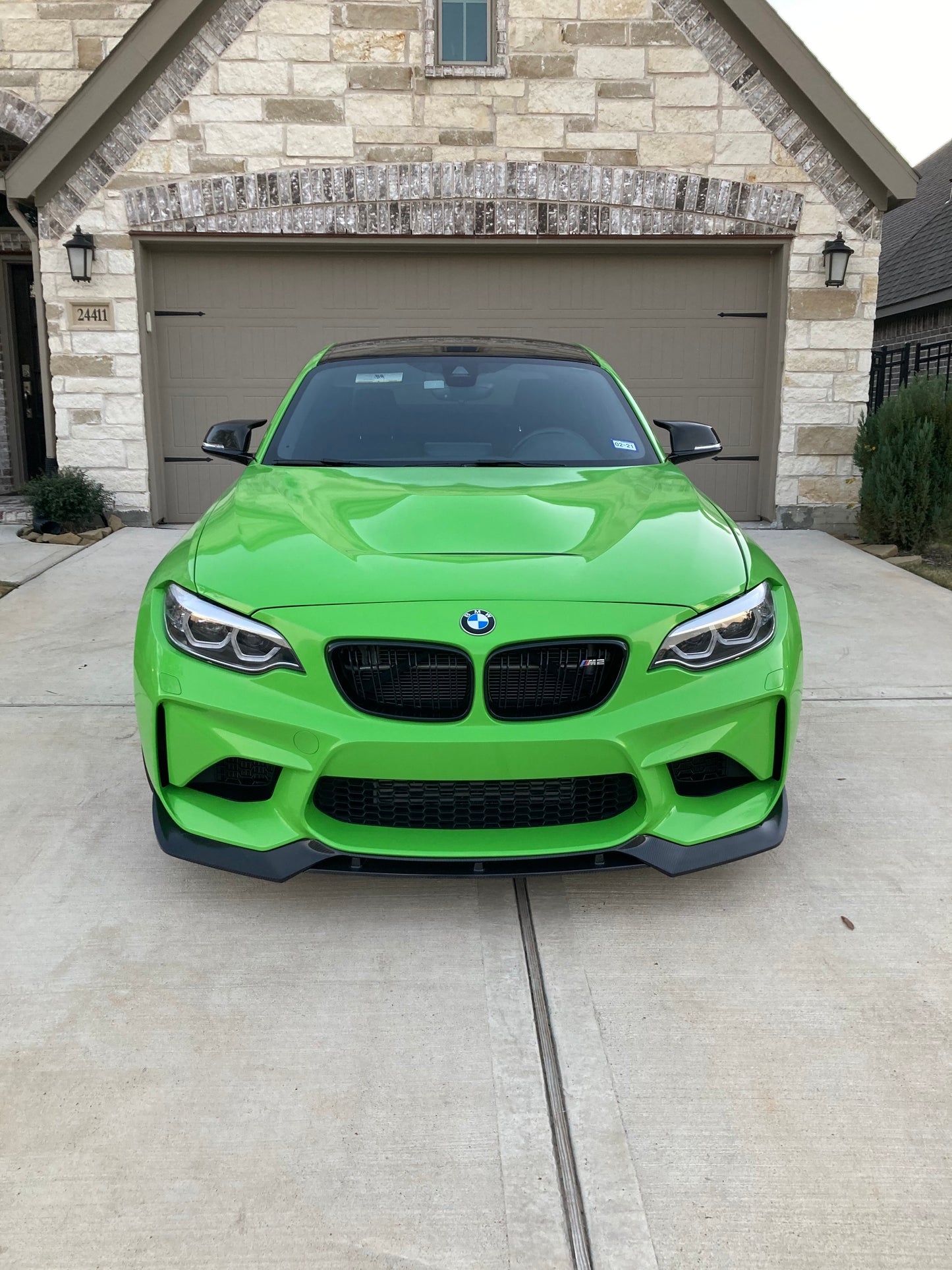 F87 M2 R1 CARBON FIBER LIP