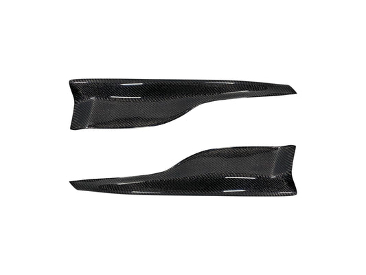 E82 1M CARBON FIBER REAR BUMPER SPLITTERS