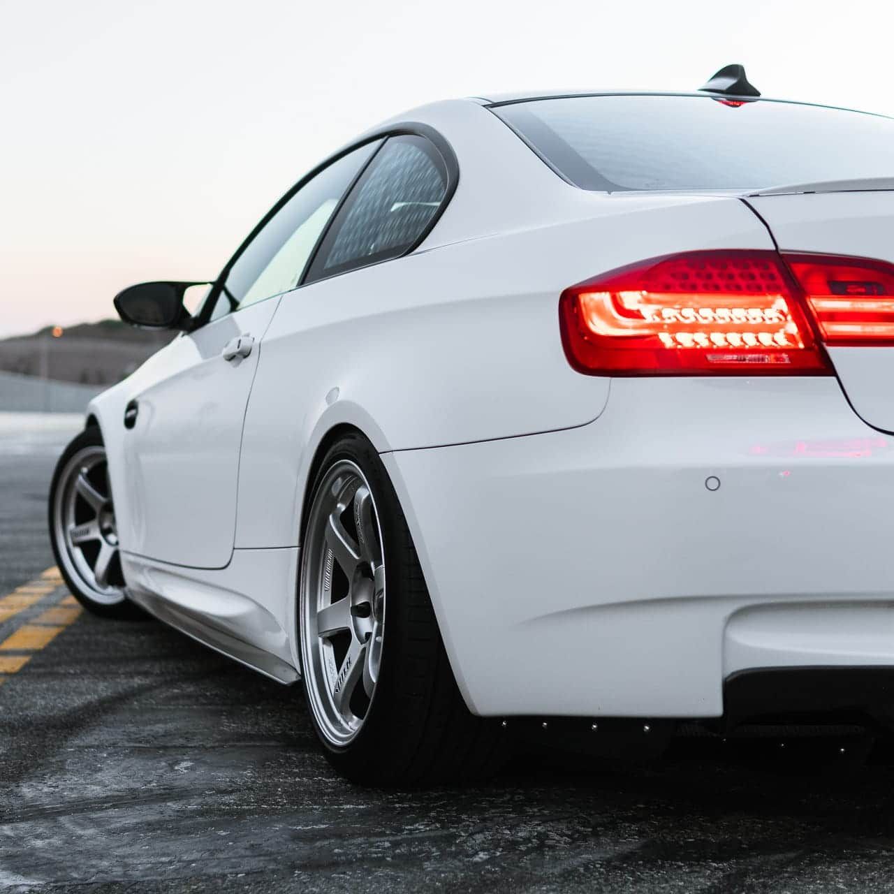 E92 M3 FORCEWERKS CARBON FIBER EXTENSIONS