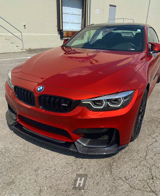 F8X F82 F80 CARBON FIBER SPLITTERS