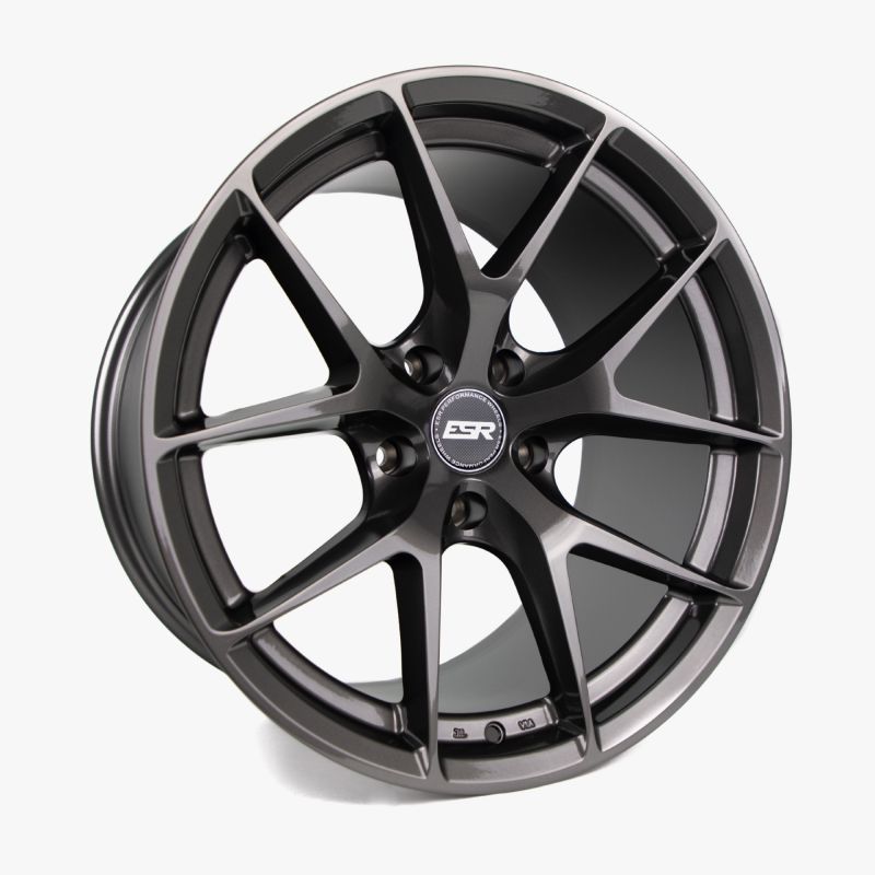 19X8.5 ESR RF2 GLOSS GRAPHITE (ROTARY FORGED) 5X120 30MM (F30 FITMENT)